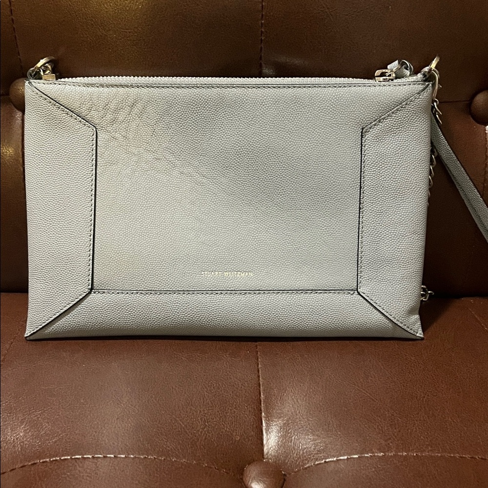 Stuart Weitzman Convertible Clutch Shoulder Bag - Picture 2 of 6